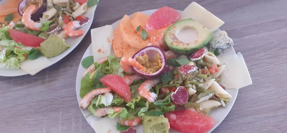 entrée fruits de mer